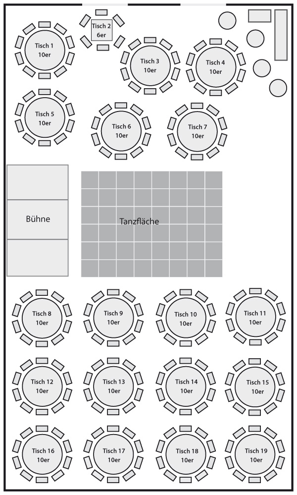 Saalplan