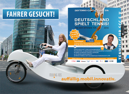 SCC Plakatbikes von  moving-ads