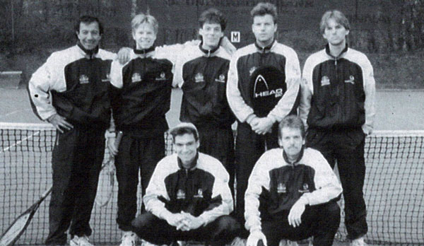 1993: 1. Herren mit Gabriel Monroy, Jens Thron, Carsten Laukner, Dietmar Hingst, Oliver Liebenthron, Sven Bernhardt und Michael Stensch