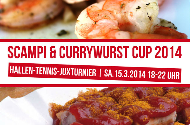 Scampi- und Currywurst-Cup im Tennis-Club SCC